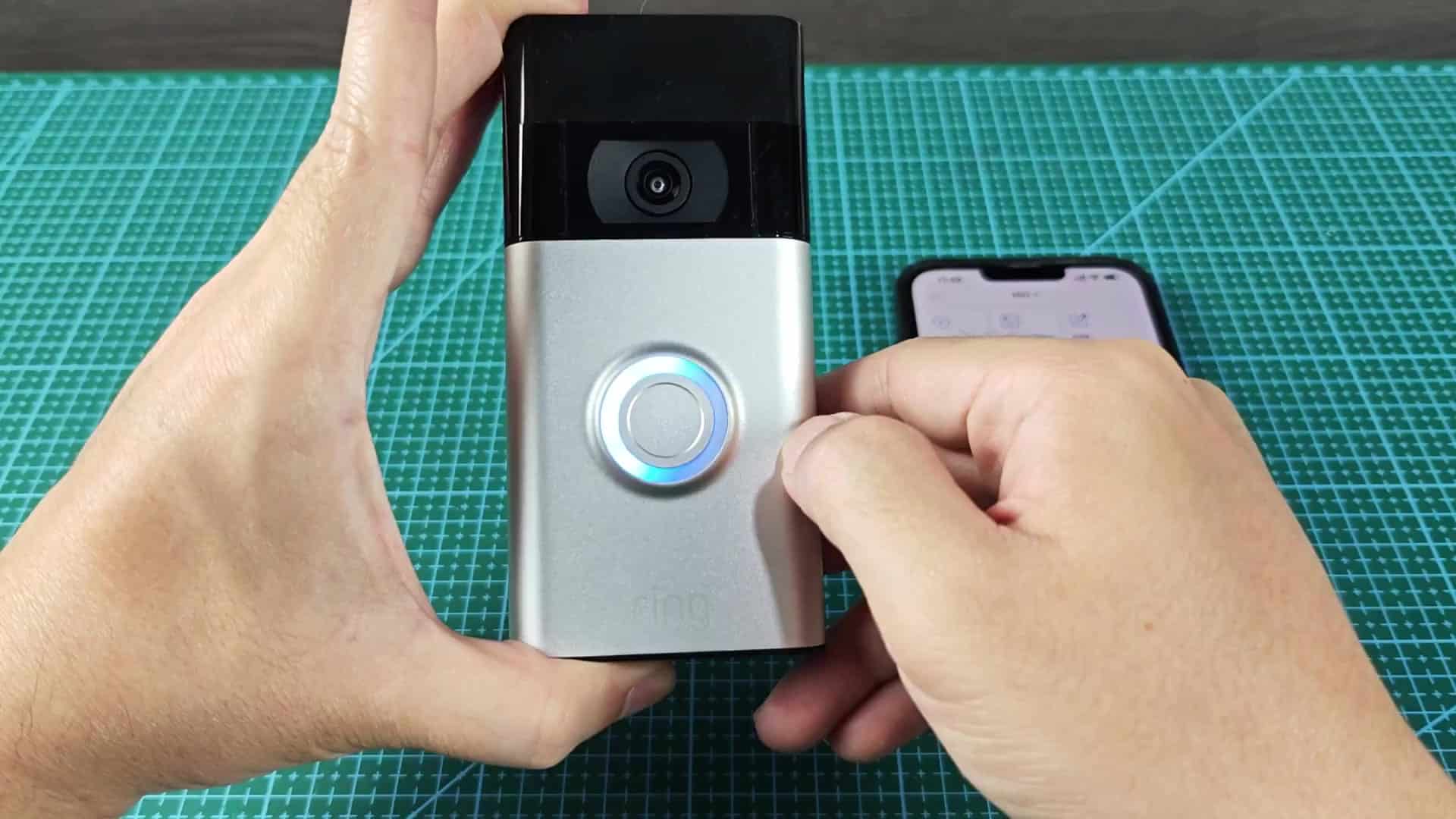 Ring doorbell with motion detection off Ring doorbell with motion detection off