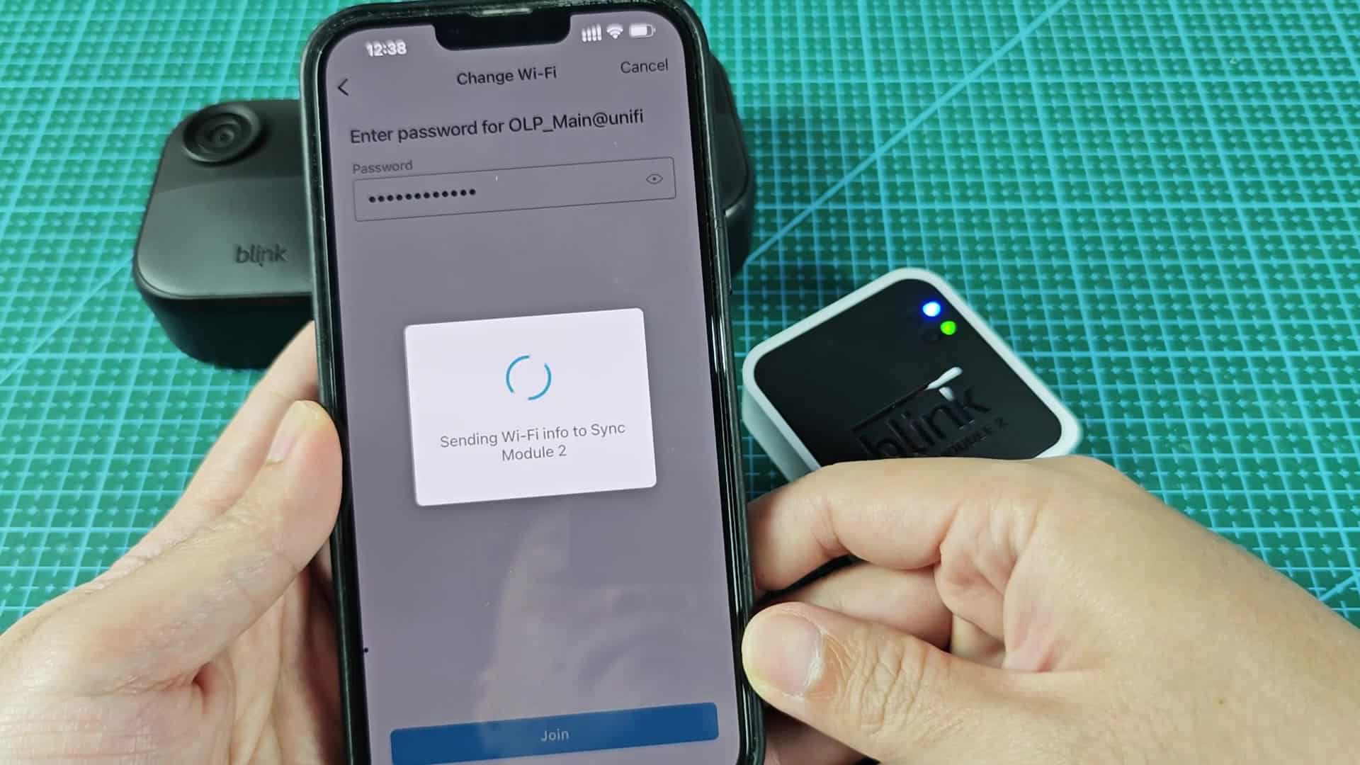Sending Wi-Fi info to Sync Module Sending Wi-Fi info to Sync Module