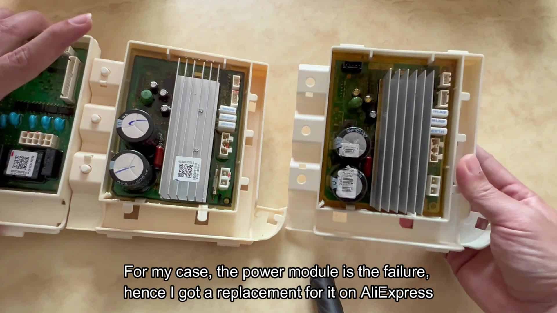 Side-by-side power module comparison Side-by-side power module comparison