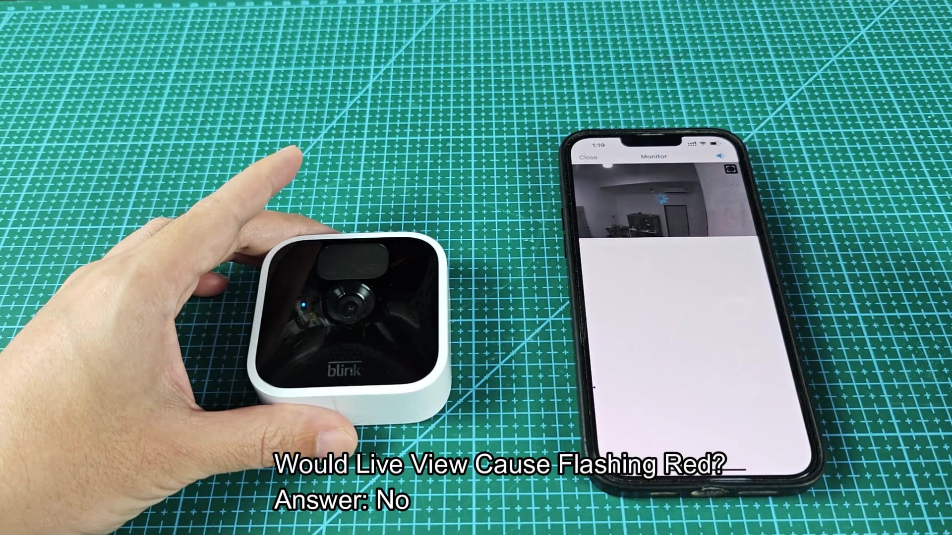 Smartphone controls while camera status is normal Smartphone controls while camera status is normal