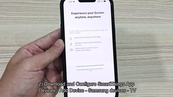 SmartThings app downloading setup data SmartThings app downloading setup data
