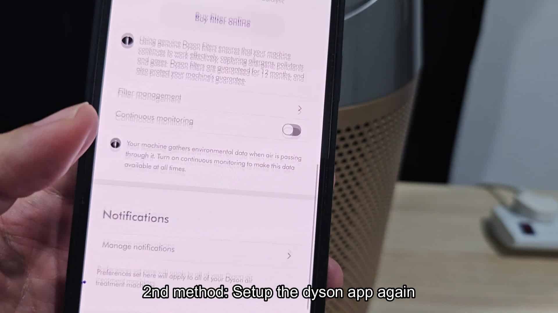 Software update toggle in app settings Software update toggle in app settings