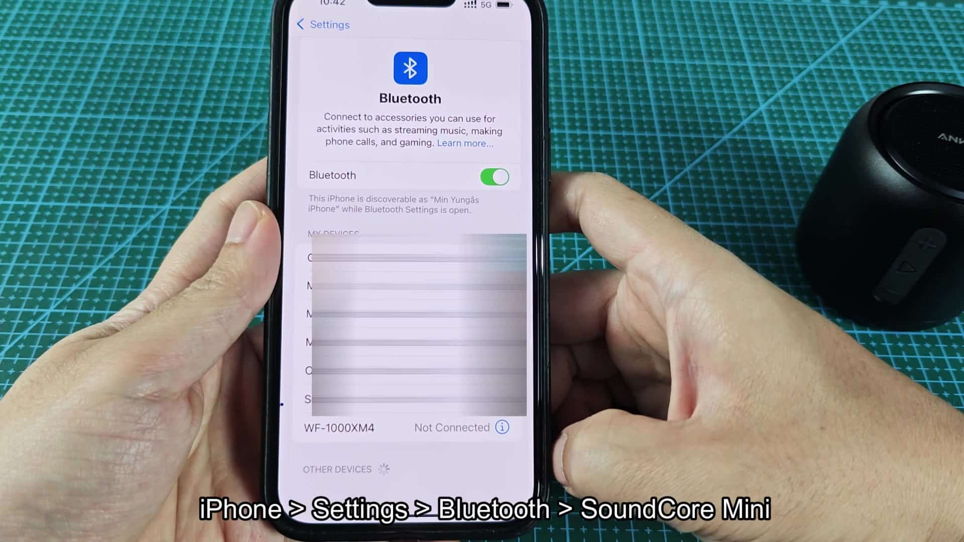 Solid blue light means paired Solid blue light means paired