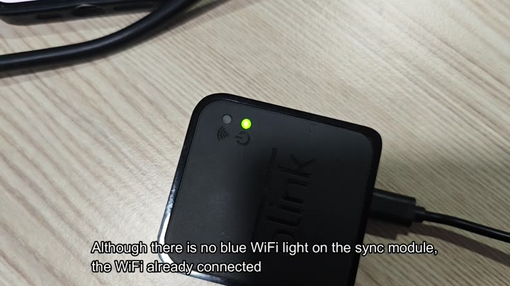 Solid green light indicates wifi connected Solid green light indicates wifi connected