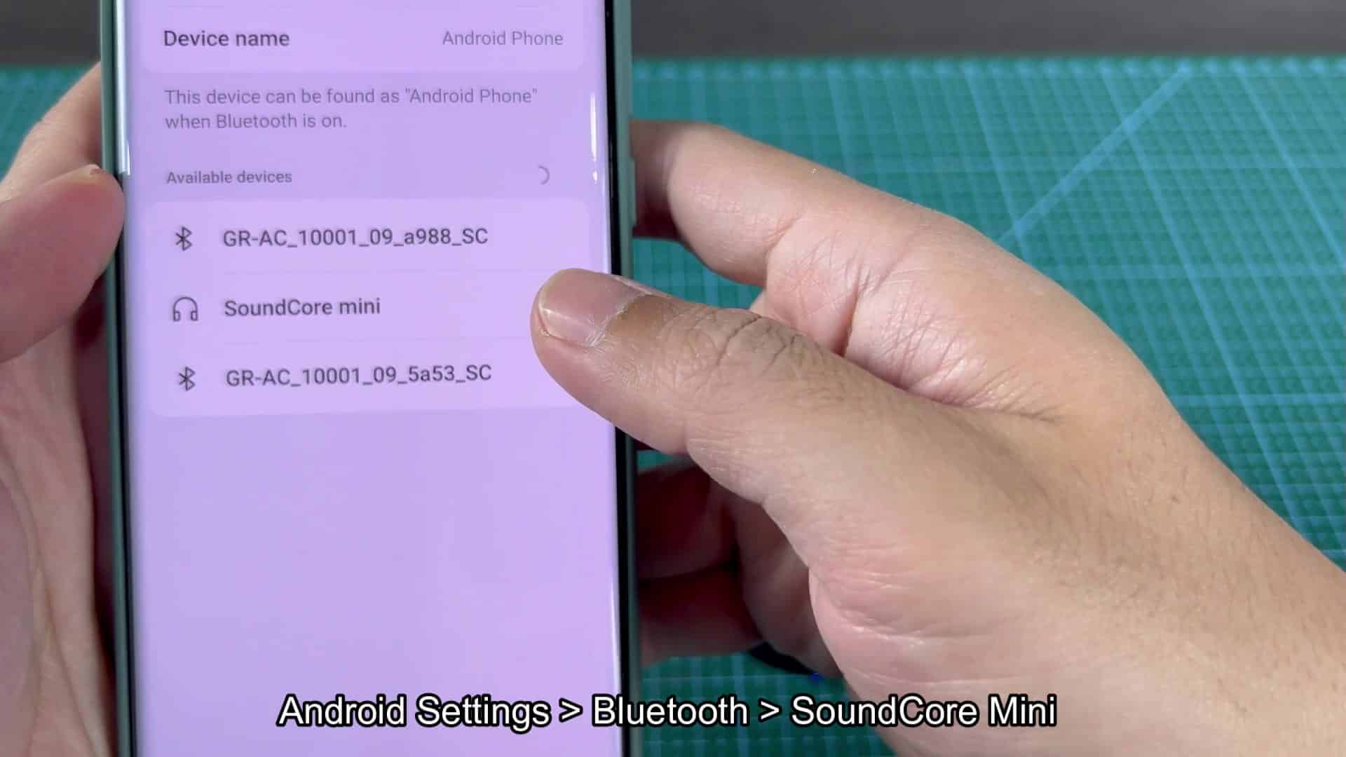SoundCore mini pairing on Android SoundCore mini pairing on Android