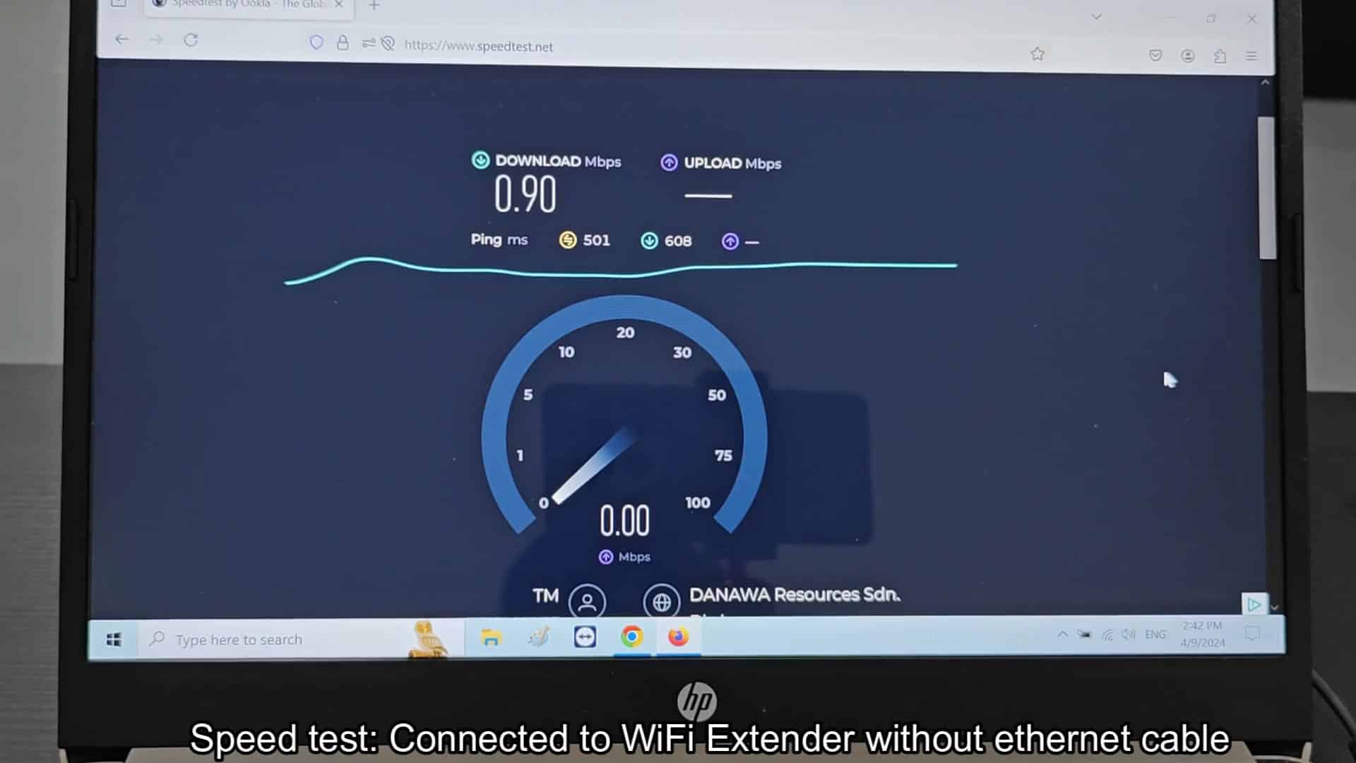 Speed test without ethernet cable Speed test without ethernet cable