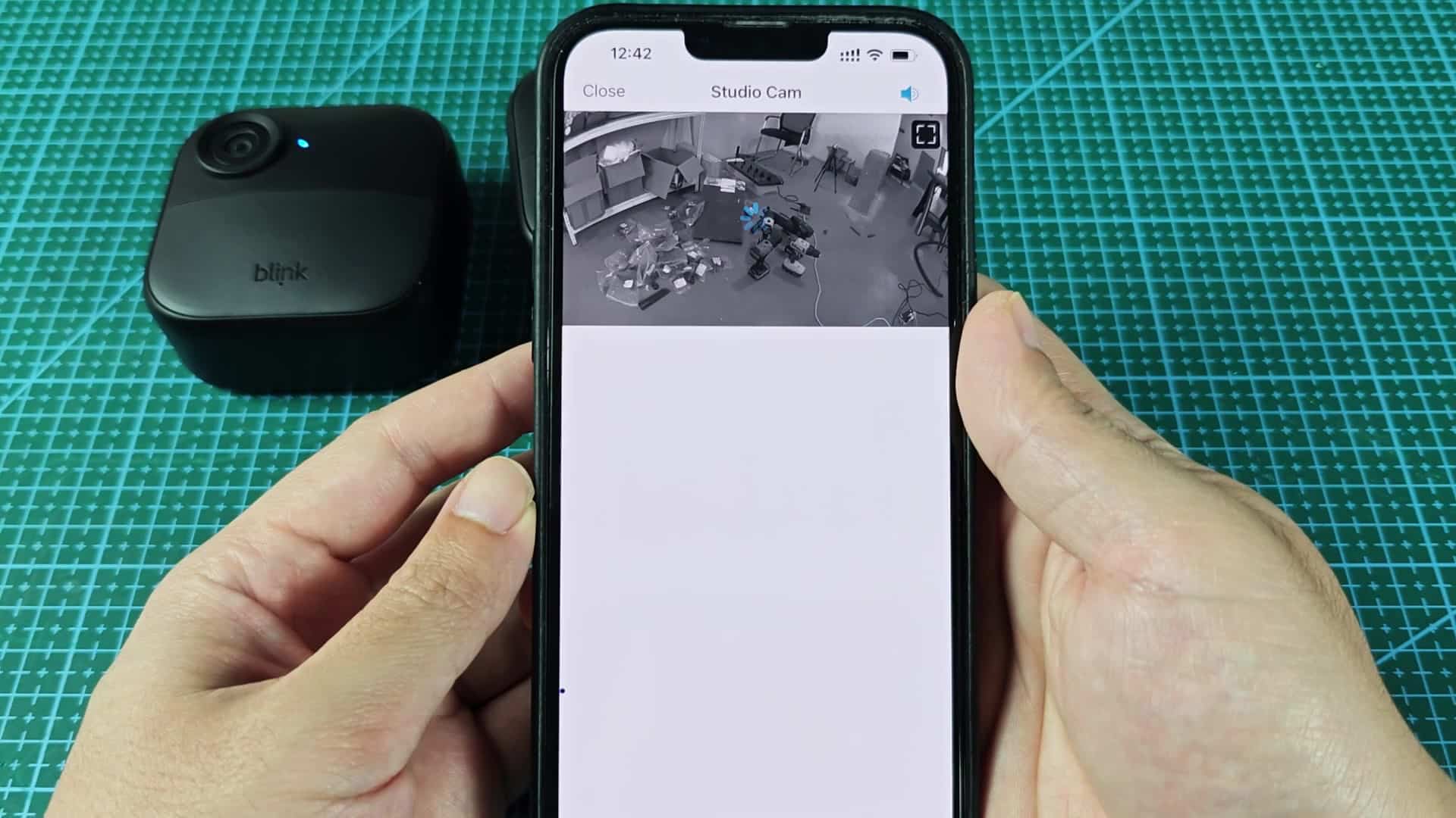 Studio Cam color video feed Studio Cam color video feed