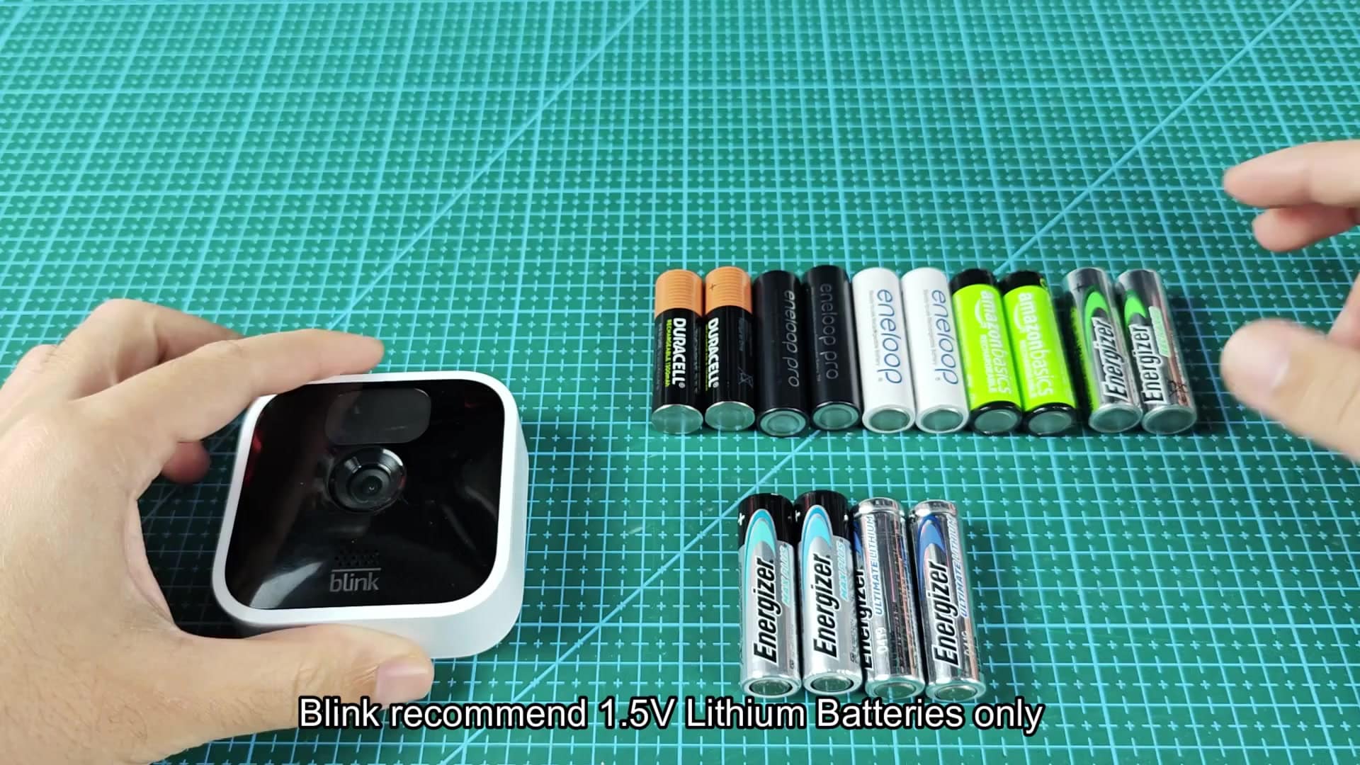 Support page warns against rechargeable batteries Support page warns against rechargeable batteries