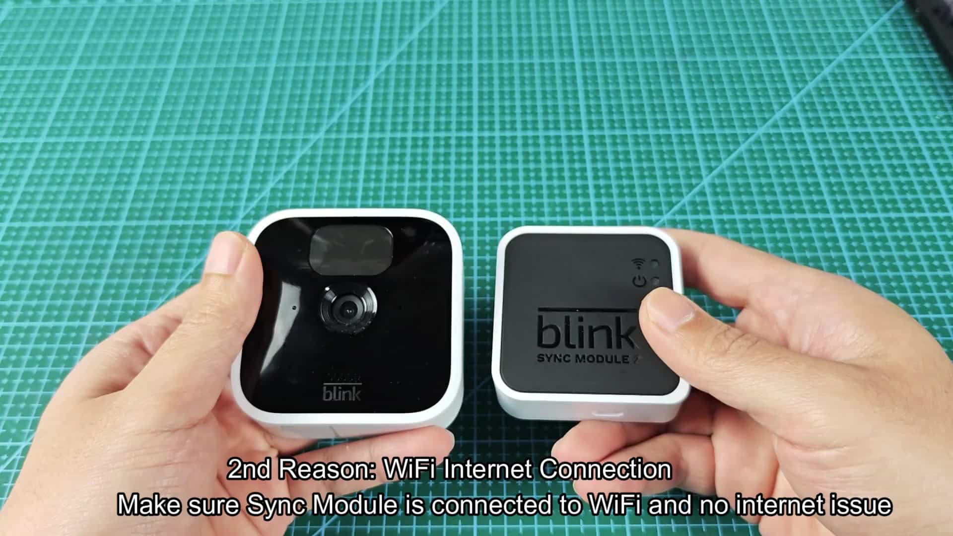 Sync Module connected for WiFi troubleshooting Sync Module connected for WiFi troubleshooting
