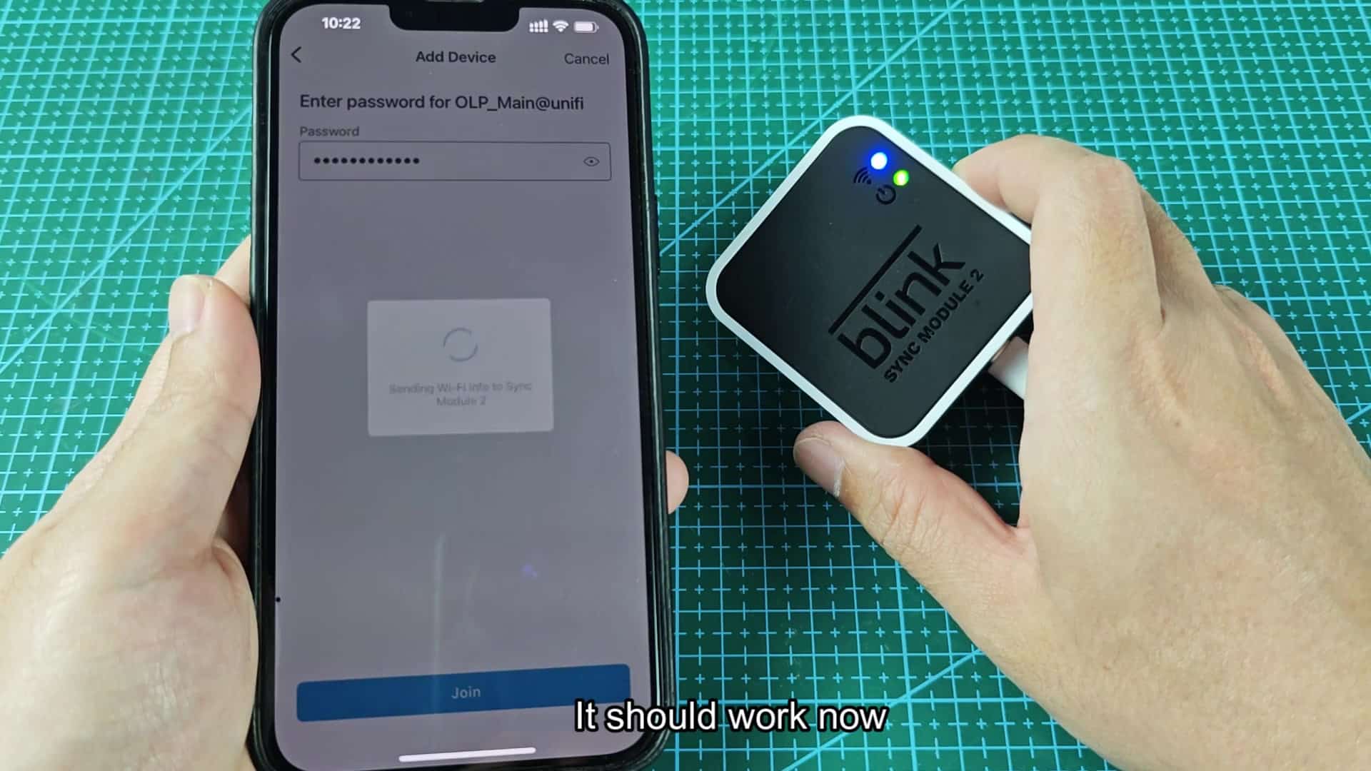 Sync Module successfully added to system Sync Module successfully added to system