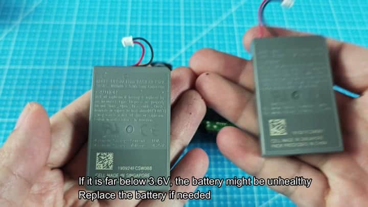 Two replacement 18650 battery cells Two replacement 18650 battery cells