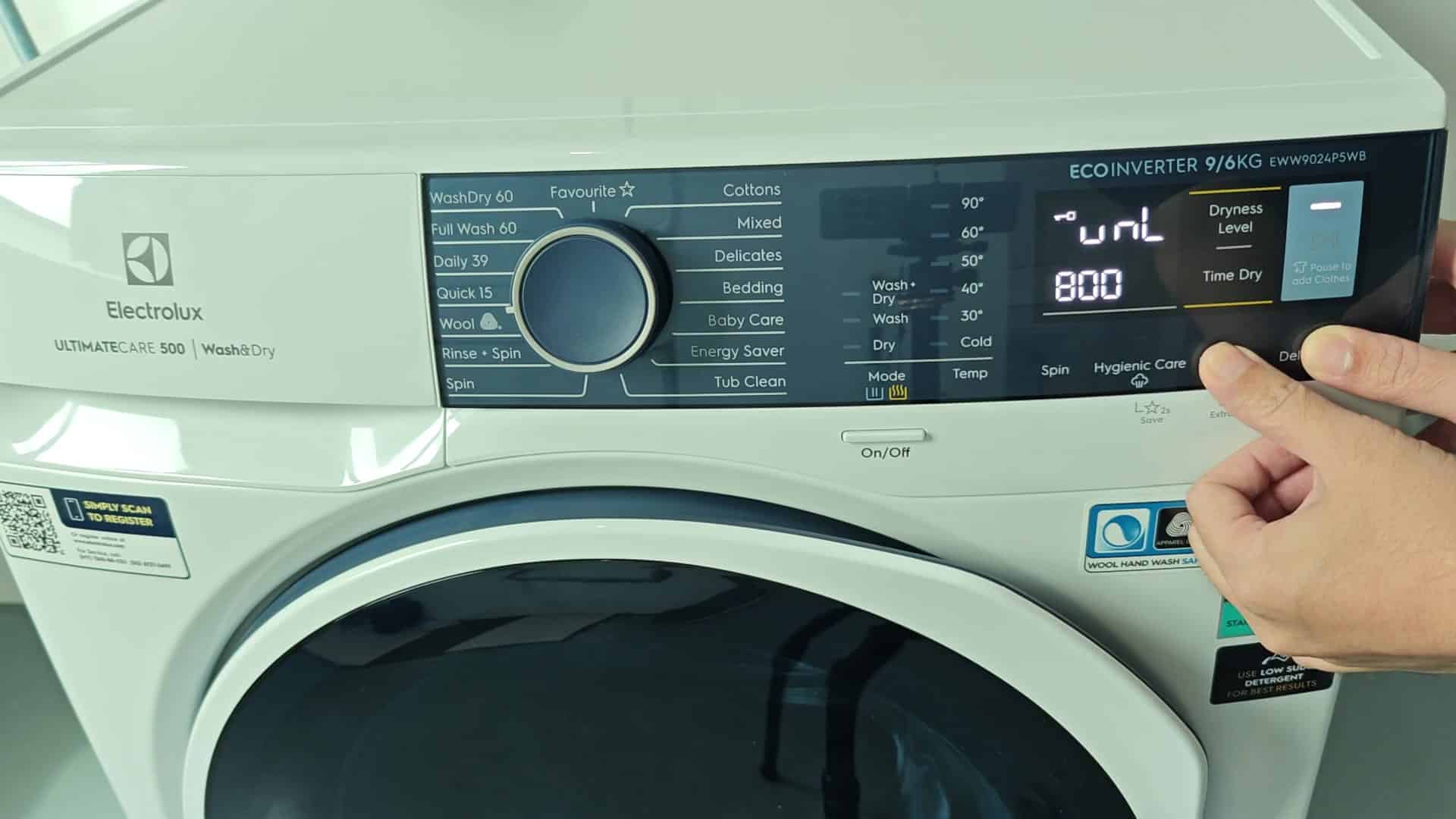 uCL indicator showing child lock status uCL indicator showing child lock status