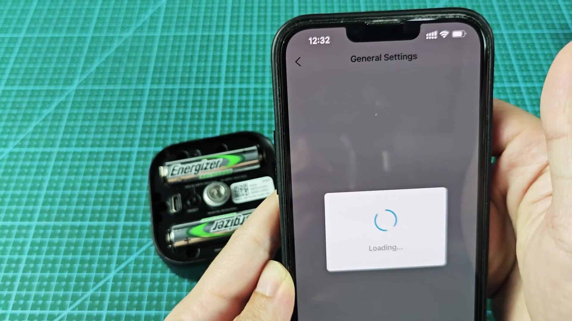 Viewing battery level and firmware status details Viewing battery level and firmware status details