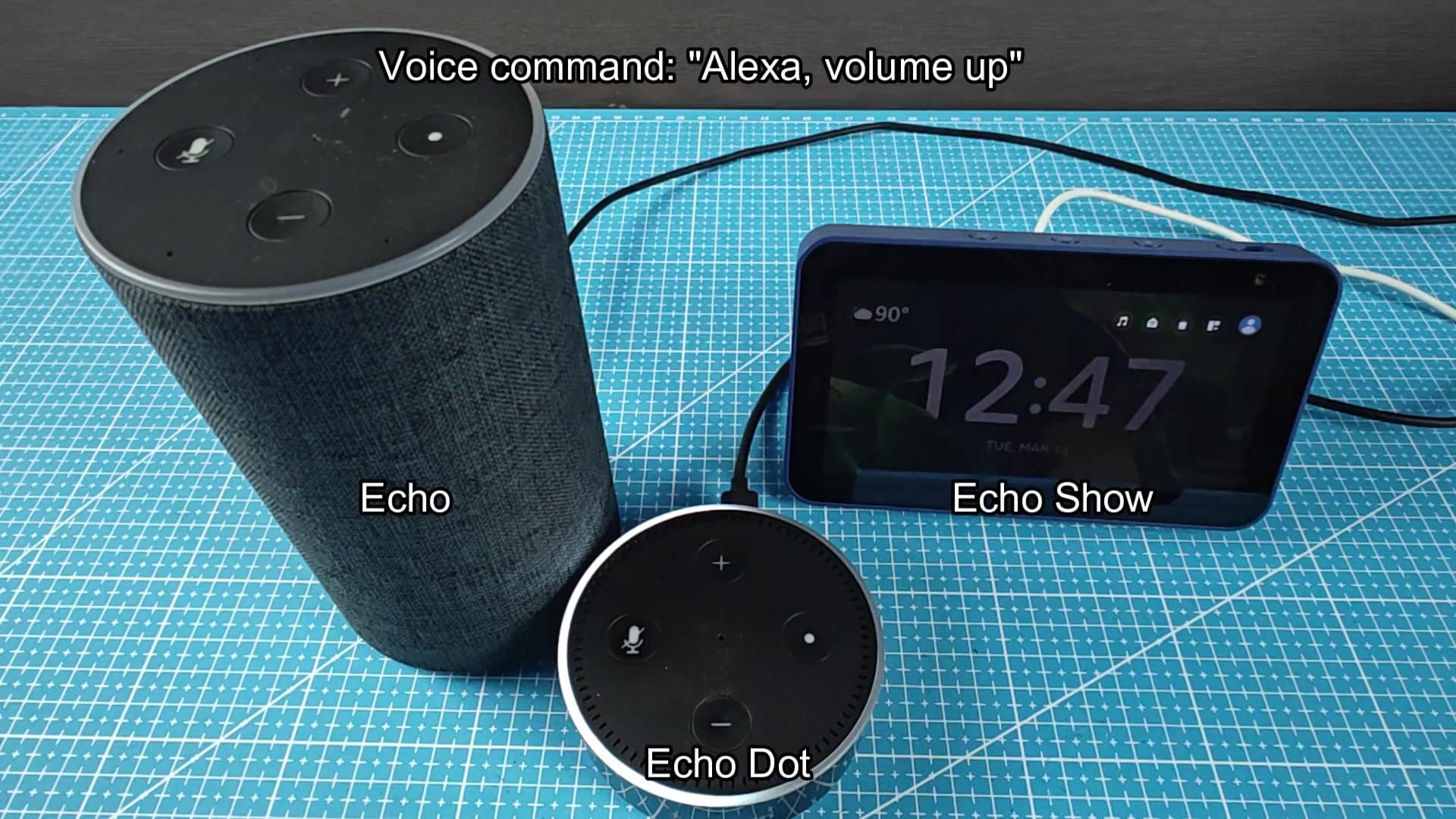 Volume up command on Amazon devices Volume up command on Amazon devices