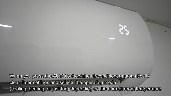 AC display showing temperature 25 after reset AC display showing temperature 25 after reset