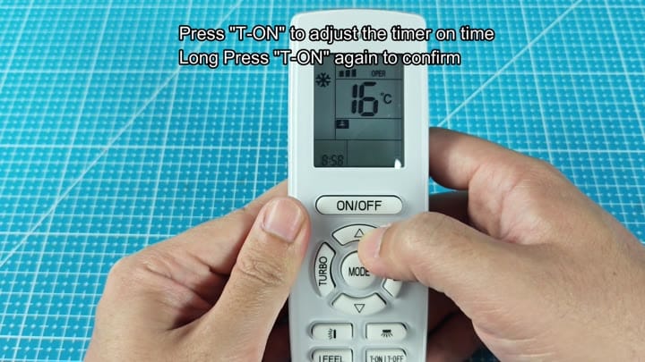 Adjusting timer on time to 8:58 Adjusting timer on time to 8:58
