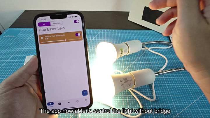App controlling lights without a bridge App controlling lights without a bridge