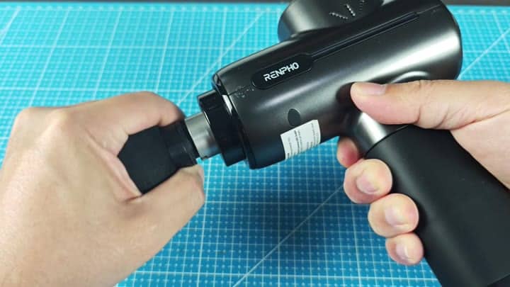 Attaching hexagonal head to Renpho gun Attaching hexagonal head to Renpho gun