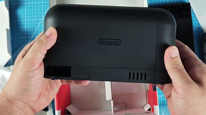 Back of Switch 2 with logo Back of Switch 2 with logo