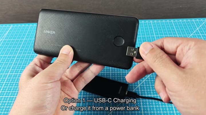 Charging Samsung remote from power bank Charging Samsung remote from power bank