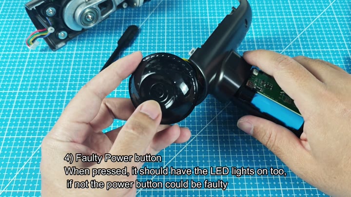Checking power button LED indicator response Checking power button LED indicator response
