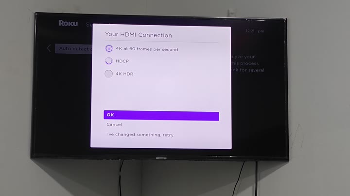 Configure HDMI connection settings for 4K Configure HDMI connection settings for 4K