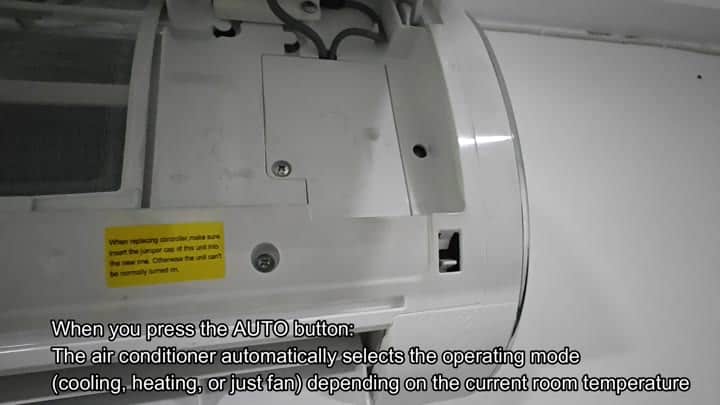 Explanation of AUTO mode function Explanation of AUTO mode function