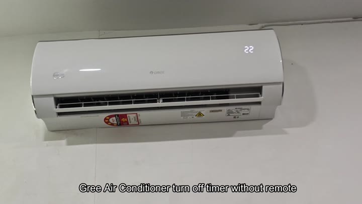 Gree AC display showing temperature 22 Gree AC display showing temperature 22