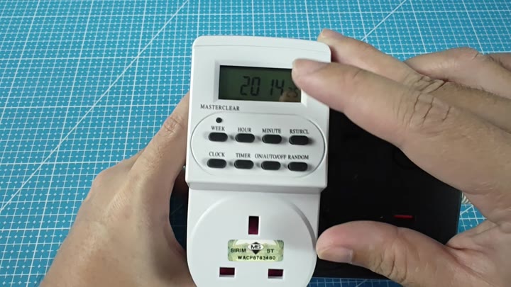 Masterclear timer display and button layout Masterclear timer display and button layout