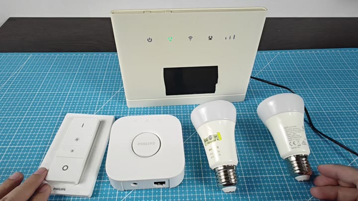Philips Hue bridge and accessories setup Philips Hue bridge and accessories setup