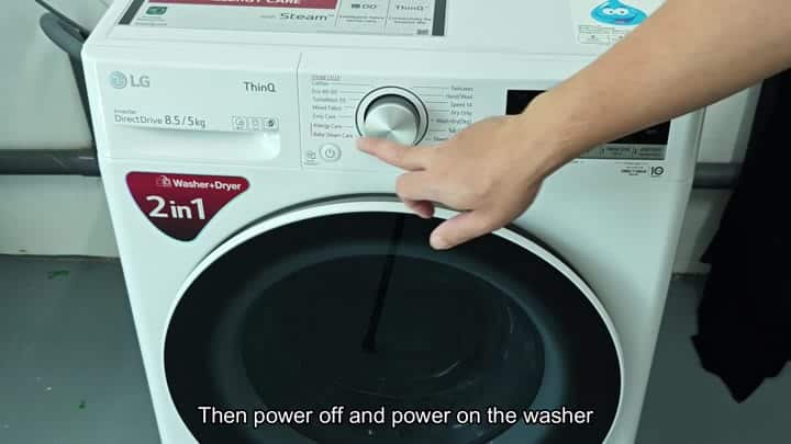 Power off then on again Power off then on again