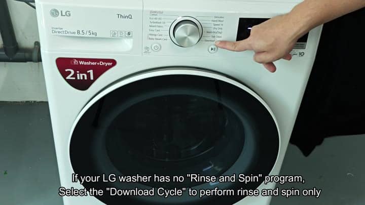 Press Download Cycle button on panel Press Download Cycle button on panel