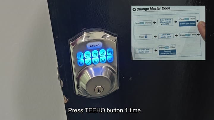 Press TEEHO button to start Press TEEHO button to start