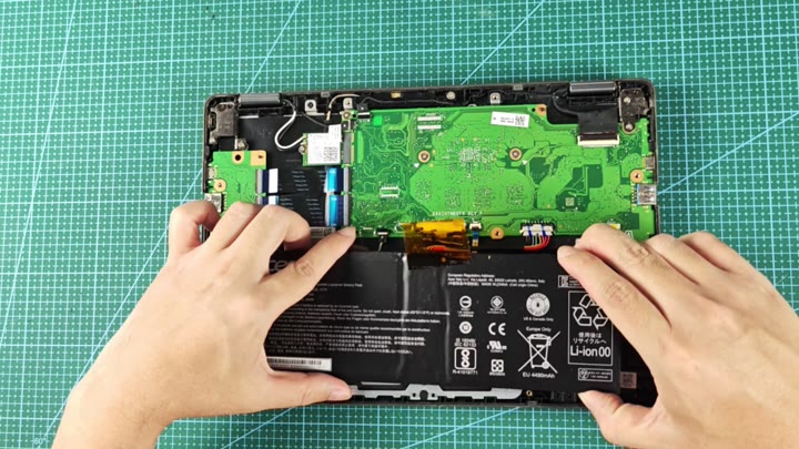 Reinstalling lithium ion battery inside Reinstalling lithium ion battery inside