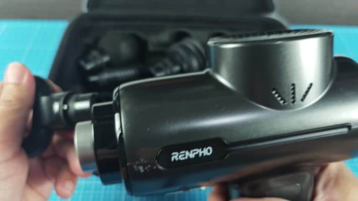 RENPHO massage gun with accessories RENPHO massage gun with accessories