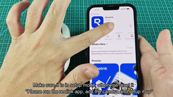 Reolink App Store download page Reolink App Store download page