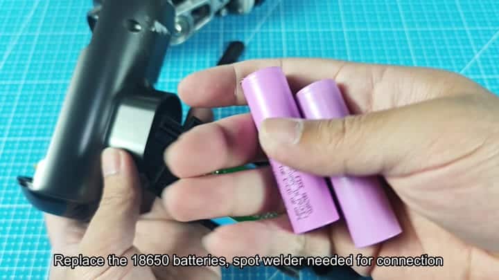 Replacing faulty 18650 batteries Replacing faulty 18650 batteries