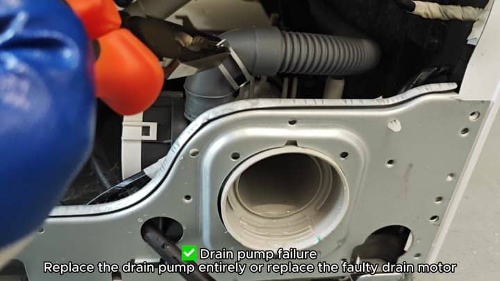 Replacing faulty dishwasher drain pump Replacing faulty dishwasher drain pump