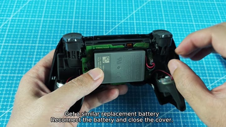 Replacing internal lithium-ion battery Replacing internal lithium-ion battery