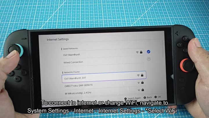 Selecting available Wi-Fi networks from list Selecting available Wi-Fi networks from list