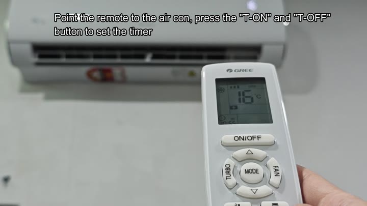 Sending timer signal to wall unit Sending timer signal to wall unit