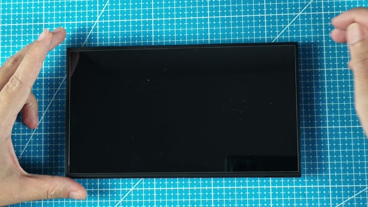 Switch screen on cutting mat Switch screen on cutting mat
