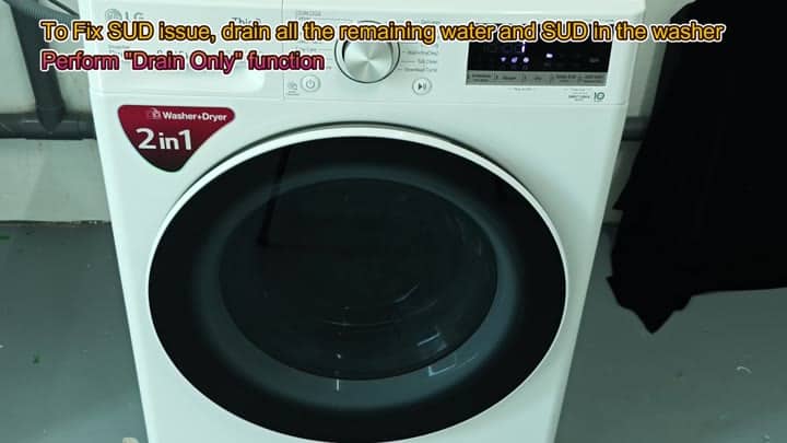 Washer drain only function instructions Washer drain only function instructions