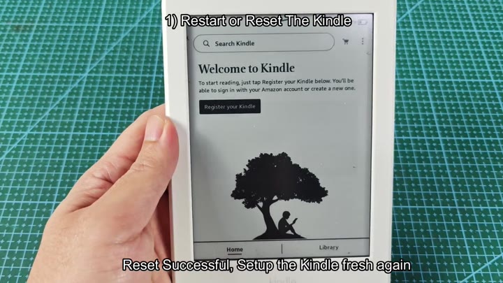 Welcome back to Kindle setup Welcome back to Kindle setup