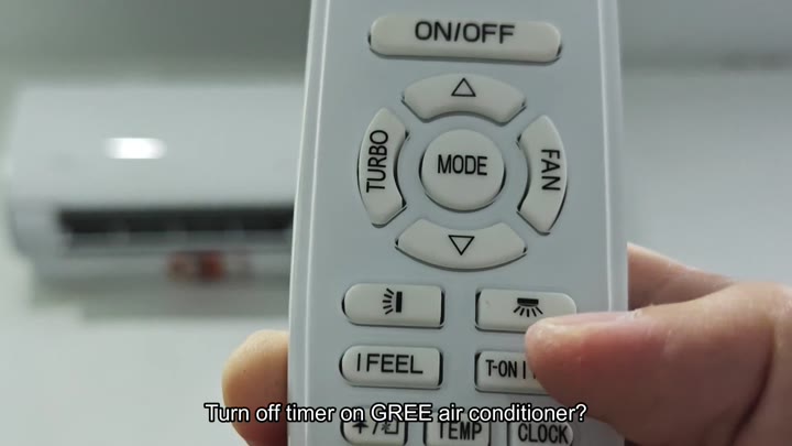 White Gree AC remote control White Gree AC remote control